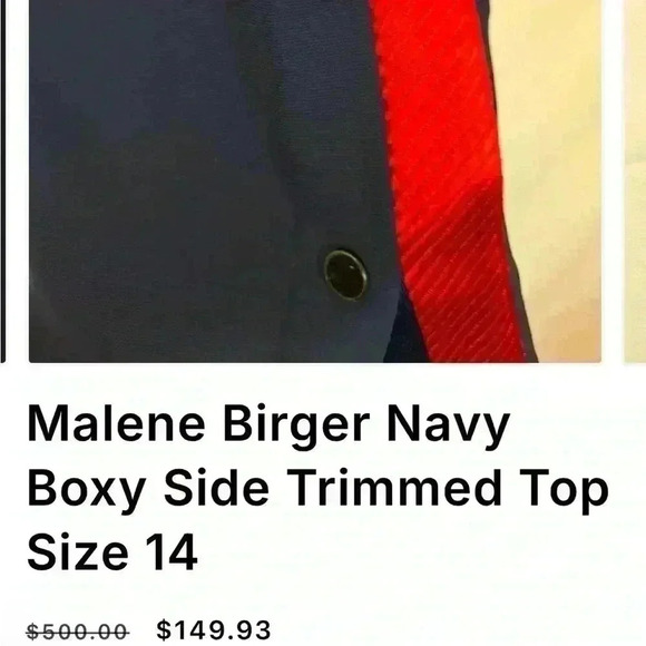 🧨By Malene  Birger Green Boxy Fall Top Business Casual🧨 - Picture 15 of 15